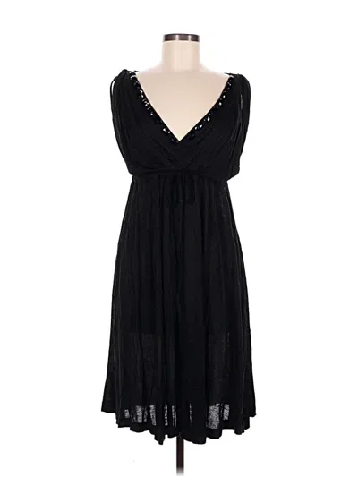 Pre-owned Bcbgmaxazria Cocktail Dress In Black