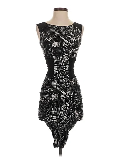 Pre-owned Bcbgmaxazria Cocktail Dress In Black