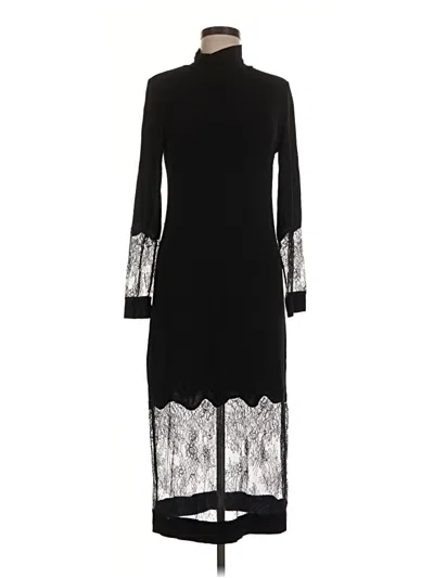 Pre-owned Bcbgmaxazria Cocktail Dress In Black