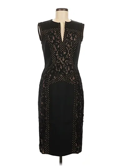 Pre-owned Bcbgmaxazria Cocktail Dress In Black
