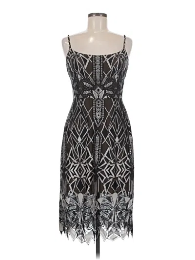 Pre-owned Bcbgmaxazria Cocktail Dress In Black