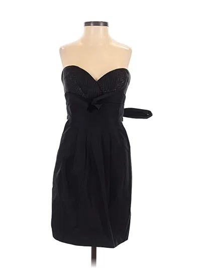 Pre-owned Bcbgmaxazria Cocktail Dress In Black