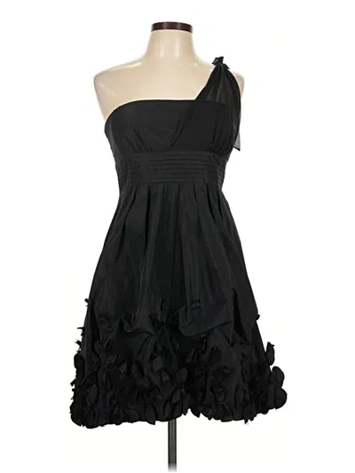 Pre-owned Bcbgmaxazria Cocktail Dress In Black