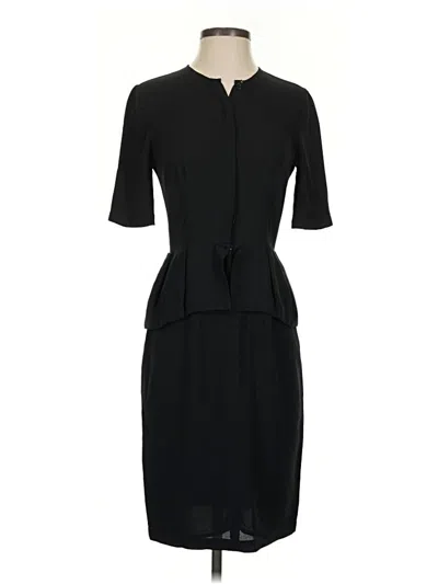 Pre-owned Bcbgmaxazria Cocktail Dress In Black