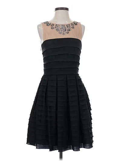 Pre-owned Bcbgmaxazria Cocktail Dress In Black