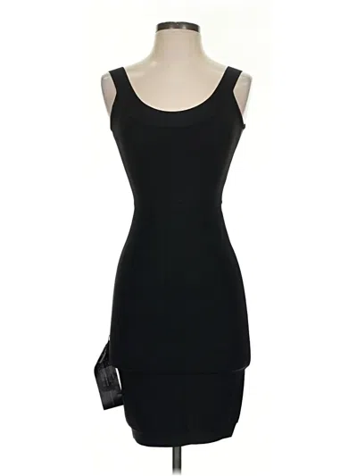 Pre-owned Bcbgmaxazria Cocktail Dress In Black