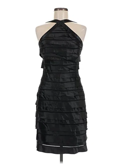 Pre-owned Bcbgmaxazria Cocktail Dress In Black