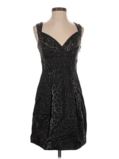 Pre-owned Bcbgmaxazria Cocktail Dress In Black