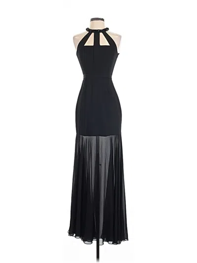 Pre-owned Bcbgmaxazria Cocktail Dress In Black
