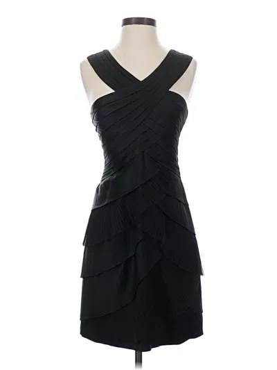 Pre-owned Bcbgmaxazria Cocktail Dress In Black
