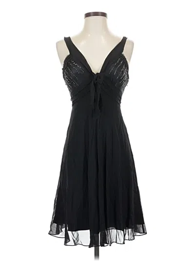 Pre-owned Bcbgmaxazria Cocktail Dress In Black