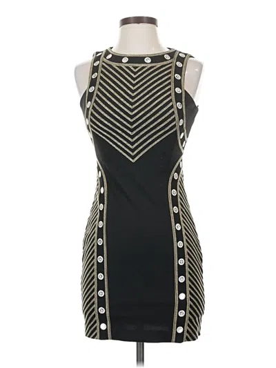 Pre-owned Bcbgmaxazria Cocktail Dress In Black