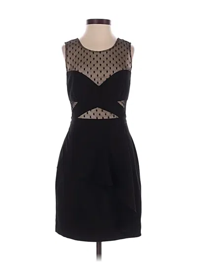 Pre-owned Bcbgmaxazria Cocktail Dress In Black