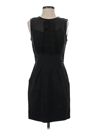 Pre-owned Bcbgmaxazria Cocktail Dress In Black