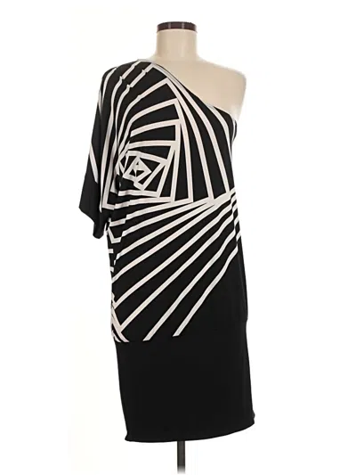 Pre-owned Bcbgmaxazria Cocktail Dress In Black