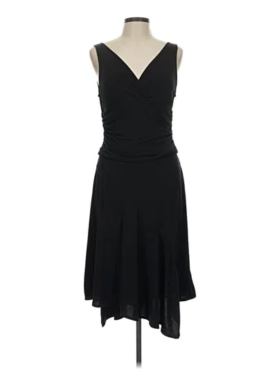 Pre-owned Bcbgmaxazria Cocktail Dress In Black