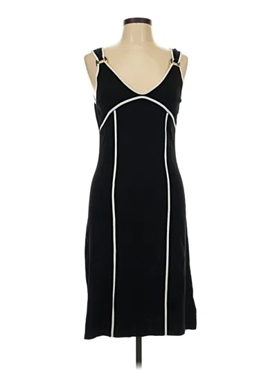 Pre-owned Bcbgmaxazria Cocktail Dress In Black
