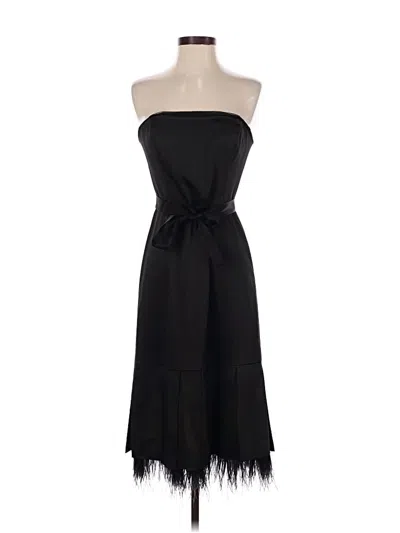 Pre-owned Bcbgmaxazria Cocktail Dress In Black