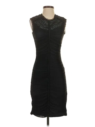 Pre-owned Bcbgmaxazria Cocktail Dress In Black