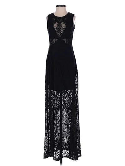 Pre-owned Bcbgmaxazria Cocktail Dress In Black