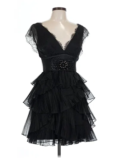 Bcbgmaxazria Cocktail Dress In Black