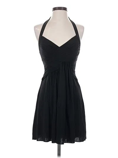 Pre-owned Bcbgmaxazria Cocktail Dress In Black