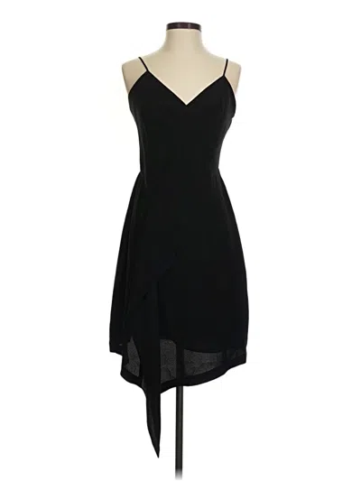Pre-owned Bcbgmaxazria Cocktail Dress In Black