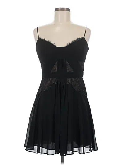 Pre-owned Bcbgmaxazria Cocktail Dress In Black
