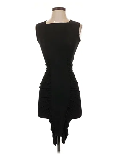 Pre-owned Bcbgmaxazria Cocktail Dress In Black