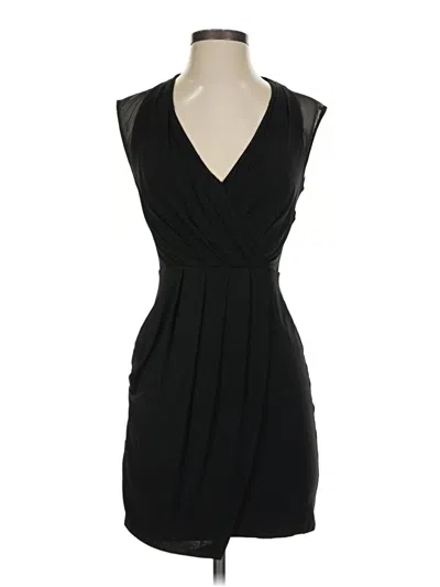 Pre-owned Bcbgmaxazria Cocktail Dress In Black