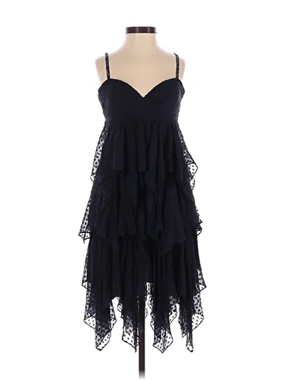 Pre-owned Bcbgmaxazria Cocktail Dress In Black