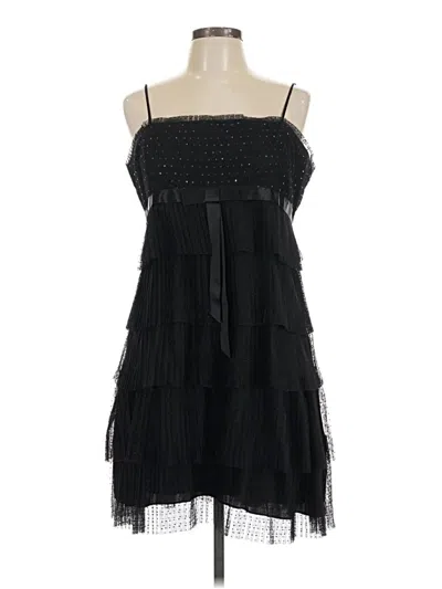Pre-owned Bcbgmaxazria Cocktail Dress In Black