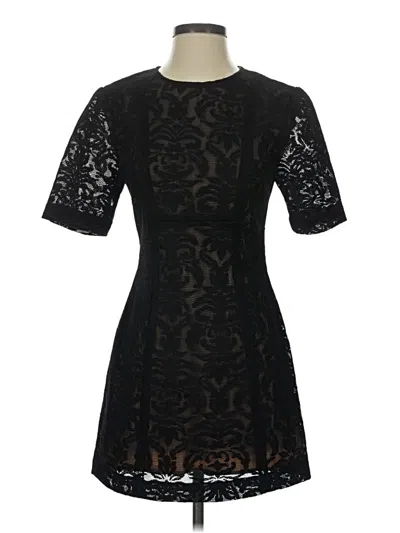 Pre-owned Bcbgmaxazria Cocktail Dress In Black