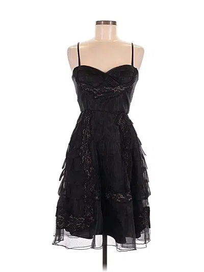 Bcbgmaxazria Cocktail Dress In Black