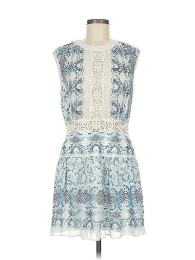 Pre-owned Bcbgmaxazria Cocktail Dress In Blue