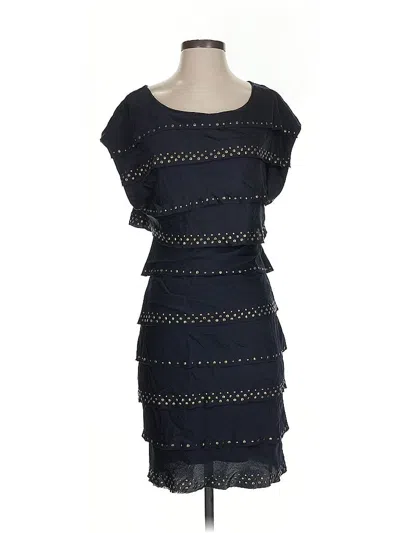 Pre-owned Bcbgmaxazria Cocktail Dress In Blue