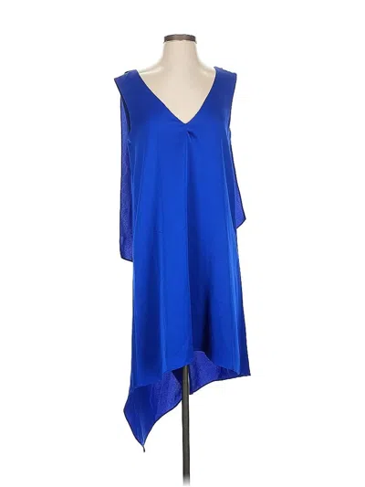 Pre-owned Bcbgmaxazria Cocktail Dress In Blue