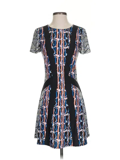 Pre-owned Bcbgmaxazria Cocktail Dress In Blue