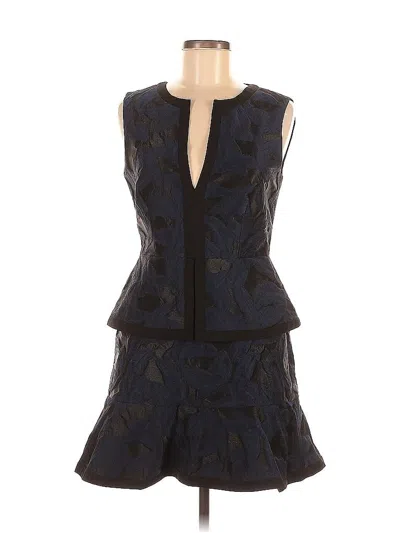 Pre-owned Bcbgmaxazria Cocktail Dress In Blue