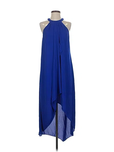 Pre-owned Bcbgmaxazria Cocktail Dress In Blue