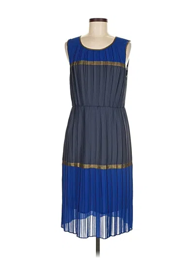 Pre-owned Bcbgmaxazria Cocktail Dress In Blue