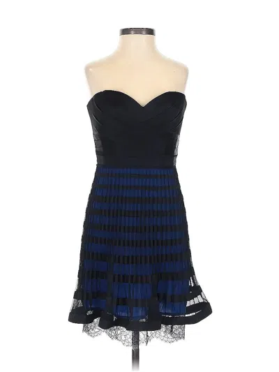 Pre-owned Bcbgmaxazria Cocktail Dress In Blue