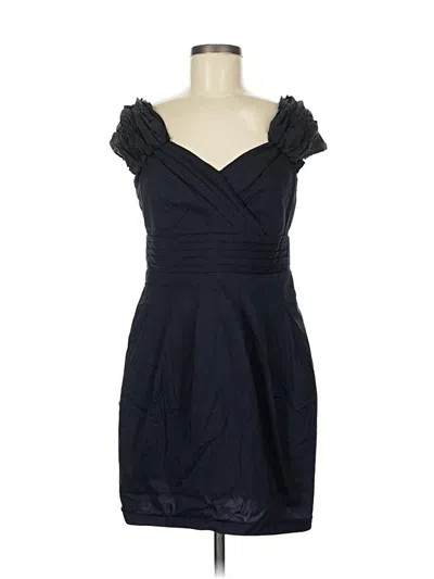 Pre-owned Bcbgmaxazria Cocktail Dress In Blue