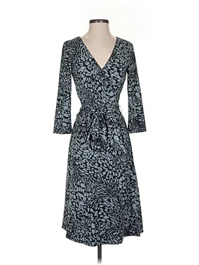 Pre-owned Bcbgmaxazria Cocktail Dress In Blue