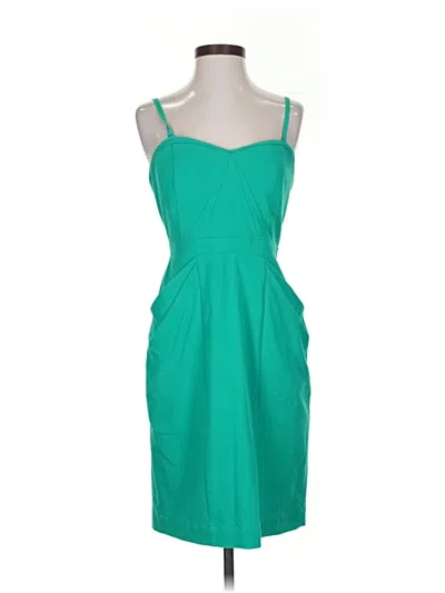 Pre-owned Bcbgmaxazria Cocktail Dress In Blue