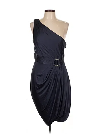 Pre-owned Bcbgmaxazria Cocktail Dress In Blue