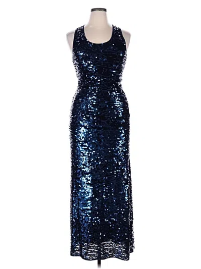 Pre-owned Bcbgmaxazria Cocktail Dress In Blue