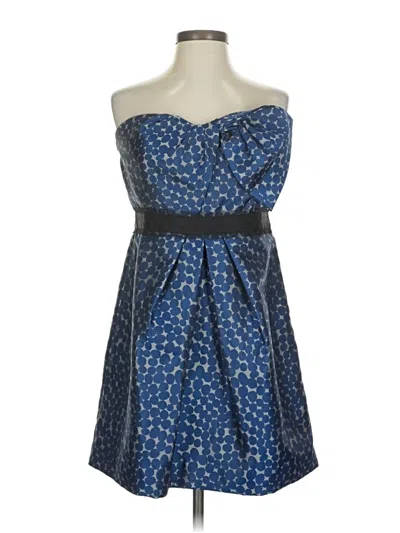 Pre-owned Bcbgmaxazria Cocktail Dress In Blue