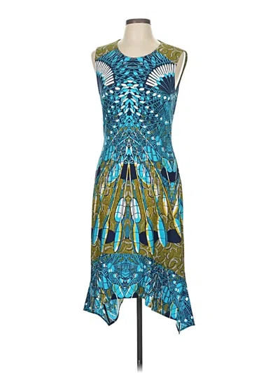 Pre-owned Bcbgmaxazria Cocktail Dress In Blue