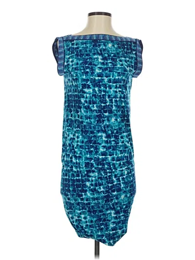 Pre-owned Bcbgmaxazria Cocktail Dress In Blue